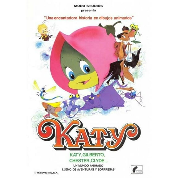 Pop Culture Graphics MOVGB95860 Katy the Caterpillar Movie Poster, 11 x 17