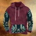 thumbnail image 1 of Styesk Chemises pour Hommes Mode Impression de Mouvement Chandail à Capuche Chandails en Molleton à Capuche Blouse, 1 of 3