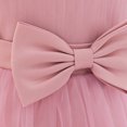 thumbnail image 5 of Cute Prom Tutu-Dresses for Girls with Hairbands 6M-3Y Toddlers Kids Trendy High Waisted A-Line Solid Birthday Party Flower Girl Dress, 5 of 8