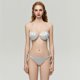 thumbnail image 3 of Conjunto traje baño piezas para mujer 3 piezas, traje baño con volantes y vestido playa, con parte con y, 3 of 5