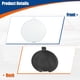 thumbnail image 5 of Cubierta del gancho de remolque del parachoques delantero del automóvil, tapa blanca, ajuste para Mazda 6 2014-2016 Modelos Pre-Facelift No.GHP950A11A - Paquete de 1, 5 of 7