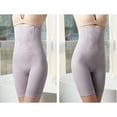 thumbnail image 3 of Rigardu Seamless High Waist Honeycomb Thin Leg Pants Shapewear Women Postpartum High Waist Abdominal Retraction Pants Girdle Waist Pants Girdle Belly Pants Bodysuit with Magnet Purple + L, 3 of 7