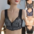 thumbnail image 1 of CNKOO Seamless Pads Wire Free Beauty Back Lady Bra  Lace Net Wide Shoulder Straps Vest Bra Skin Color 3XL, 1 of 13