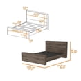 thumbnail image 3 of Braga Full Size Bed Base; Headboard, 3 of 8