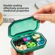 thumbnail image 4 of Waterproof Pills Storage Box Organizer Transparent Medicine Small Mini Pillboxes Portable Weekly Tablet Dispenser Pill Container, 4 of 4