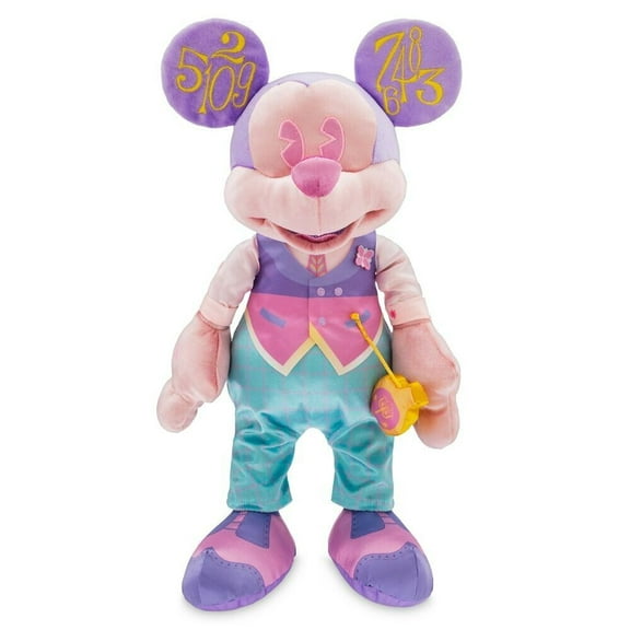 Disney The Main Attraction It's A Small World Mickey Mouse Plush