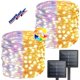 thumbnail image 1 of Luces Solares de Navidad en Cadena BHCLIGHT Paquete de 2, 80 m, 200 LED, 1 of 9