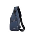 thumbnail image 2 of Guardurnaity Bolso de marca de moda para hombre, ligero, para viajes, antiarañazos, de gran capacidad, antisalpicaduras Bolsas de mensajero y de hombro azul, 2 of 6