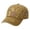 Khaki, variant on Womens Ball Cap Anniversary Sun Baseball Cap Unisex Adjustable Brim Hat For Outdoor Casual And Sporty Activities
