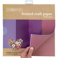 thumbnail image 2 of Frosted Craft Tissue Paper 12"X12" 20/Pkg-Berry-Purples, 2 of 2