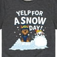 thumbnail image 3 of Paw Patrol - Yelp For Snow Day - Toddler And Youth Short Sleeve Graphic T-Shirt, 3 of 6