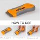 thumbnail image 4 of Razor Blade Scraper, Retractable Razor Blades Scraper and Double Edge Scraper Tool Set with 40 Extra Replaceable Blades for Removing Window Glass Labels Decal Stickers Kitchen Stove Top, 4 of 5