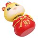 thumbnail image 3 of Chinese Year Snake Resin Figurine Zodiac Ornament Detailed Craftsmanship Home Car Dashboard Decoration Lucky Statue, 3 of 5