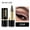 Brown, variant on HHBEAUTY Black Brown Gel Eyeliner Pencil, Natural Black Eyeliner Cream for Waterline, Crayon Eye Liner Waterproof Smudge Proof, Smokey Eye Eyeshadow Palette Halloween Makeup (Black)