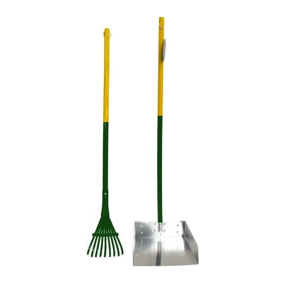 Four Paws Dog Rake & Scooper Set for Pet Waste Pick-up Large (2 Count)