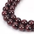 thumbnail image 4 of 76pcs Natural Garnet Beads Strands 10mm Charms Stone Beads Gemstone Round Loose Beads Dyed Crystal Energy Stone for Jewelry Making DIY Handmade, 4 of 7