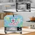 thumbnail image 5 of FOR U DESIGNS Butterfly Flower Pattern Microwave Oven Cover Wear-Resistan Microwave Oven Folding Covers Dust-Proof Kitchen Appliance Covers (18.25" W x 14.5" D x 11" H)-S, 5 of 8