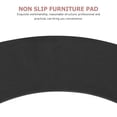 thumbnail image 3 of Anti-slip Mat for Recliner Furniture Floor Hardwood Protector Circle Pad Chair Leg Pads Protectors Carpet Swivel Rubber, 3 of 6