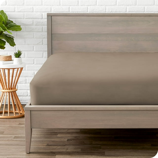 Bare Home Drap-Housse à Poches Profondes - Microfibre Ultra-Douce Résistante aux Plis