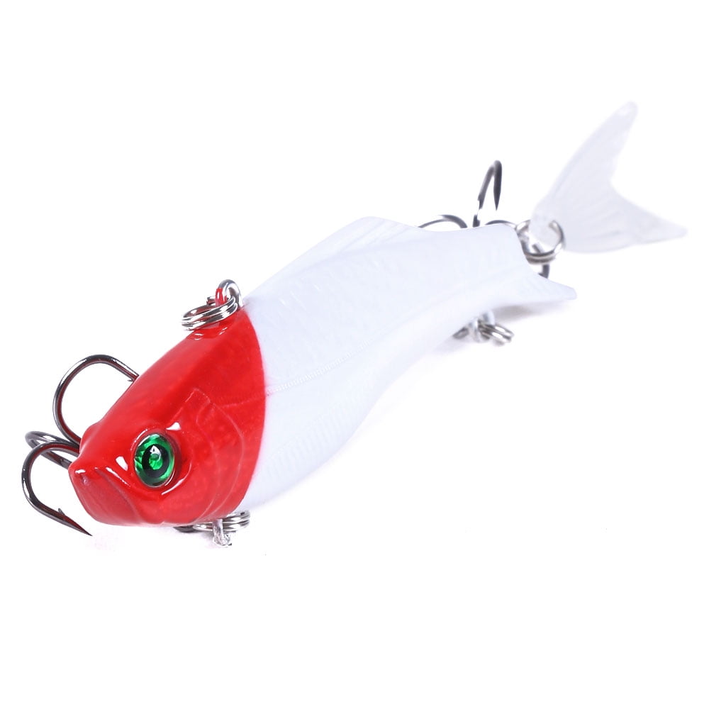HENGJIA Fishing lures for Bass, 6PCS Deep Diving Lipless Crankbaits for Bass Hard Baits Sinking Fishing Jigs for Freshwater and Saltwater Bass, Trout, Walleye
