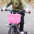 thumbnail image 4 of Miangastore Bike Basket Plastic Multifunctional Design Pink 1Set 8.5x6.9x5.7in, 4 of 8