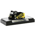 thumbnail image 2 of 1960 Volkswagen Type 2 Pickup Truck "Mooneyes" Black and Yellow Limited Ed to 6050 pcs 1/64 Diecast Model Car by M2 Machines, 2 of 3