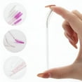 thumbnail image 6 of RAGUPEL 2026 New 100 Pcs Disposable Eyebrow Spoolies Brush for Eyelash Extensions, Lash Brushes with Container for Salon, Home, Travel (Purple, White), 6 of 7