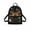 Dragonfly and Floral Pattern, variant on Donut-Capybara Small Backpack, Lightweight Polyester Mini Backpack for Hiking Travel, Zipper Compartment Mini Travel Backpacks