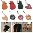 thumbnail image 2 of YongCo Soft Leather Heart Cats Head Necklace Accessory for Trendy Women Embracing Individuality And Fashion Statement Pieces, 2 of 21