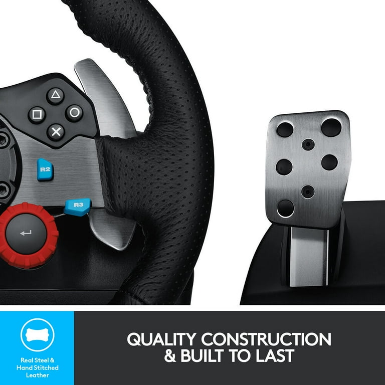 Volante Logitech G29 Driving Force para PS5, PS4, PS3 e PC