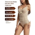 thumbnail image 3 of Deago Womens' Slimming Bodysuit Tummy Control Shapewear Seamless Sculpting Thong Body Shaper Tank Top (Coffee, 2XL), 3 of 10