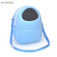 thumbnail image 3 of BadPiggies Breathable Hamster Carrier Bag Guinea Pig Travel Carrier Small Pet Outgoing Bag for Rat Hedgehog Squirrel Chinchilla (L, Blue), 3 of 9
