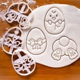 thumbnail image 1 of Moule Gaufrier pour Biscuits Lavable Réutilisable Mignon Dessin Animé Moules à Biscuits de Pâques Intérieur Festival Célébration Pâtisserie Outil Décoratif 3 Pcs Oeuf, 1 of 9