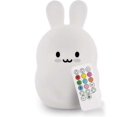 thumbnail image 1 of Kids Night Light, Rabbit Led Silicone Bedside Lamp/baby Room Lamp/rechargeable Night Light - Adjustable Brightness And Color/time Setting/touch Contro, 1 of 5