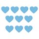thumbnail image 1 of Uxcell Parches Termoadhesivos Bordados de 1.65'' x 1.42'' 10 Pcs Azul Cielo, 1 of 7