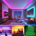 thumbnail image 3 of 5M USB luces led bluetooth control RGB 2835 luz flexible led tv backlight control remoto lámpara, 3 of 4