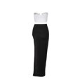 thumbnail image 4 of Txlixc Conjunto de Falda para Mujer, Top de Tubo Sin Mangas con Falda con Abertura en la Cintura Alta Traje de Color de Contraste de Verano Txlixc Moda, 4 of 5