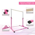 thumbnail image 2 of Ainfox Toddler Indoor Balance Gymnastics Equipment, Adjustable Height Tumbling Training Gear, 2 of 9