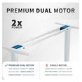 Electric Stand Up Desk Frame, DIY Workstation, Frame , Dual Motor
