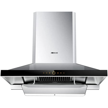 FOTILE Perimeter Vent Series 36  1000 CFM Wall Mount Range Hood with LED Light and Touchscreen in Stainless Steel