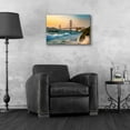 thumbnail image 4 of Epic Art 'Golden Gate Bridge Sunset with Wave Action' by Epic Portfolio, Acrylic Glass Wall Art, 24"x16", 4 of 8