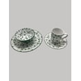 thumbnail image 4 of Royal Haus By Apolo | Vajilla de Cerámica Elegante de 16 Piezas: Taza, Tazon, Plato Ensaladero Y Plato Trinche 3A106 Verde, 4 of 8