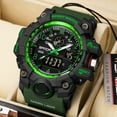 thumbnail image 6 of Explojoy Men's Watches Sports Outdoor Waterproof Military Wrist Watch Date Multi Function Tactics LED Alarm Stopwatch, 6 of 10