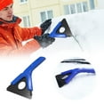 thumbnail image 2 of BotaniNest Portable Winter Ice Scraper Windshield Multifunctional Ice Shovel With Silicone Handle Winter Necessity, 2 of 7