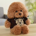 thumbnail image 3 of Peluche Kawaii de 25-48cm para niños, peluche de perro, vestido de la vida Real, suéter, regalos de cumpleaños, 1 ud., 3 of 5