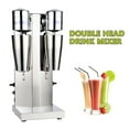 thumbnail image 4 of Commercial Milkshake Maker, Double Heads Electric Silent Milk Shake Machine Stainless Steel 18000RMP High Speed for Drink Mixer 110V, 4 of 13