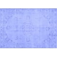 thumbnail image 1 of Ahgly Company Indoor Rectangle Abstract Blue Contemporary Area Rugs, 6' x 9', 1 of 4