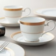 thumbnail image 2 of Noritake Odessa Gold 5-Piece Place Setting, 2 of 6