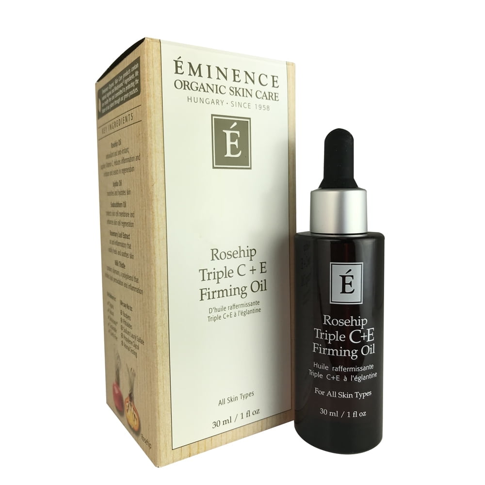 Eminence Organic Skin Care Rosehip TripleC+e Firm.Oil, 1 Oz