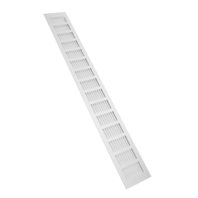 Placas de ventilación con ventilación de flujo de aire de 600 x 80 mm, persianas de aleación de aluminio para gabinetes de vehículos recreativos